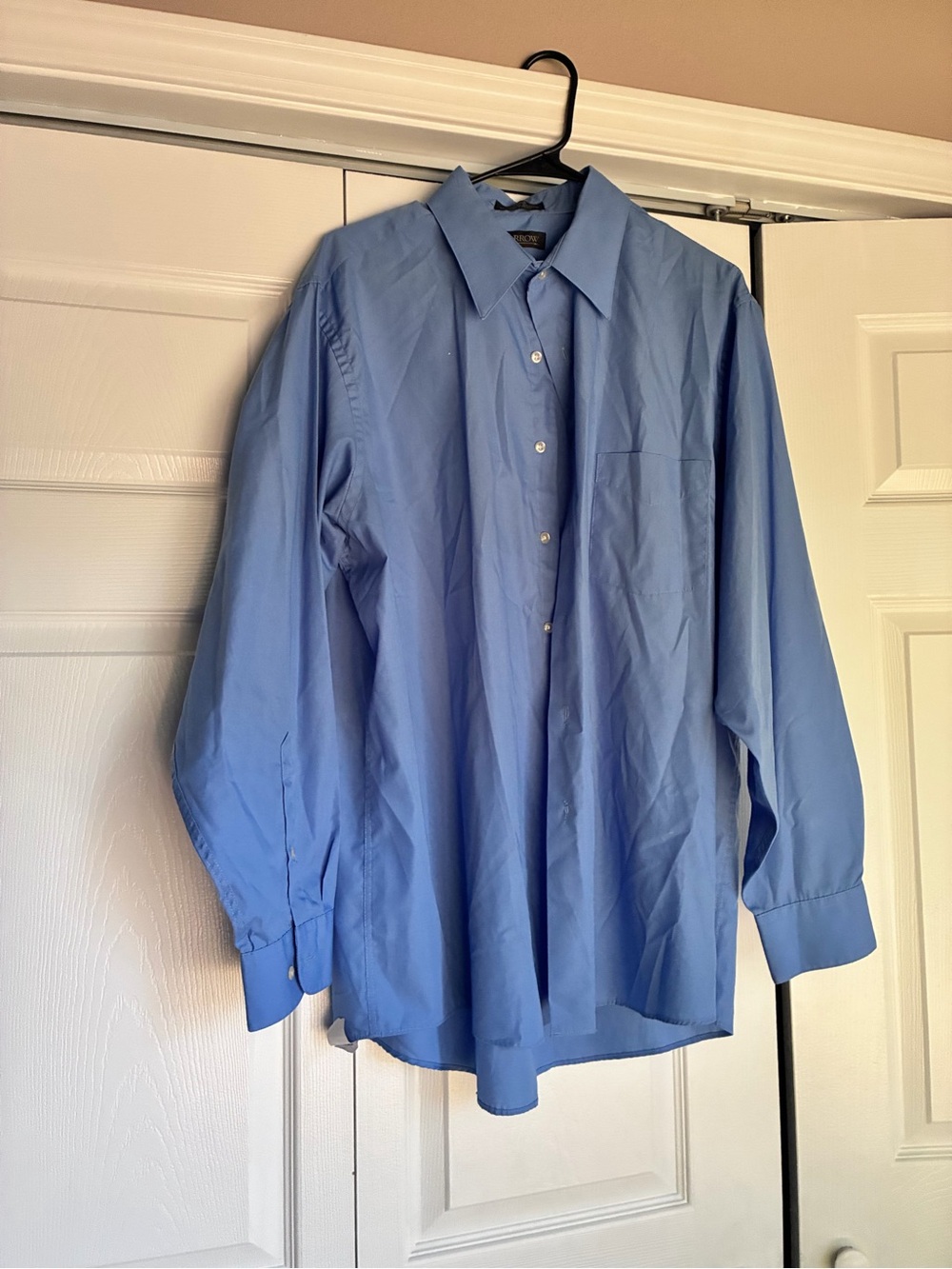 Arrow Men's Light Blue Dress Shirt - Button Front